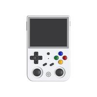 ANBERNIC安伯尼克RG353VS RG353V便携式安卓/Linux双系统掌机复古街机游戏机 白色 RG353V 标配+256GTF卡套餐