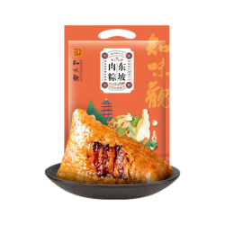 知味观 东坡肉粽 中华 杭州特产端午节肉粽子早餐速食200g