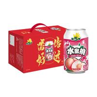 第五季新年礼盒水蜜桃口味水果饮料310ml×12罐整箱