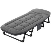 艾臣午休折叠床办公室单人躺椅简易便携医院陪护床行军午睡床