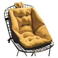 同依 全包围双面一体坐垫 浅灰色 40*40cm小号