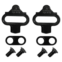 SHIMANO 公路锁片SH11禧玛诺SH51山地锁片骑行鞋锁片保护套高度调节垫片 蓝色2度锁片