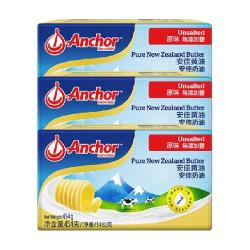 喵满分 安佳原味黄油454g*3块