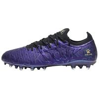 卡尔美（KELME）成人足球鞋男疾电3.0 短钉MG专业比赛训练鞋透气飞盘 暗紫 40.5