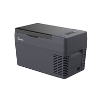 美的 CL-25SMB 车家两用迷你冰箱 25L 冷藏冷冻保温