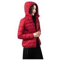 YALU 雅鹿 轻薄羽绒服女秋冬2023短款