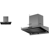 方太 HE1-G欧式顶吸29风量 蝶翼云板易拆洗 抽吸油烟机