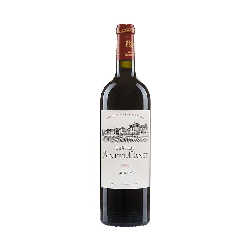 CHATEAU PONTET-CANET 庞特卡内古堡 波亚克干型红葡萄酒 2017年 750ml