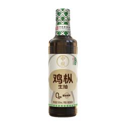 中坝 0添加特级鸡枞生抽 500ml