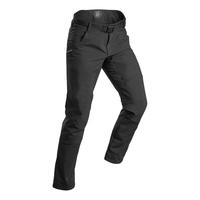 迪卡侬运动裤男加绒防风软壳裤秋冬户外徒步防寒防泼水登山裤ODF