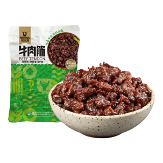 科尔沁 牛肉筋 孜然味100g*3袋肉干肉脯零食小吃