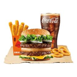 汉堡王 狠霸牛堡美味4件套 兑换券