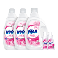 贝纯 洗衣液酵素持久留香洗衣凝露除菌99.9%深层洁净去污渍 1kg*6瓶+内衣60ml*2