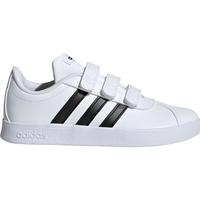 adidas NEO VL COURT 2.0 儿童休闲运动鞋 DB1837 白色/黑色 31.5(190mm)
