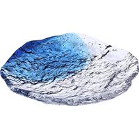 TOYO-SASAKI GLASS日本东洋佐佐木手工玻璃杯垫壶承小资零食水果玻璃小盘干果碟 清露小盘