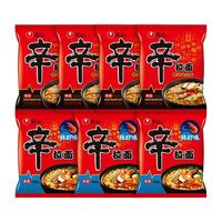 NONGSHIM 农心 辛动一刻 辛拉面组合装 2口味 120g*7袋(香菇牛肉味120g*4袋+鲜虾味120g*3袋)