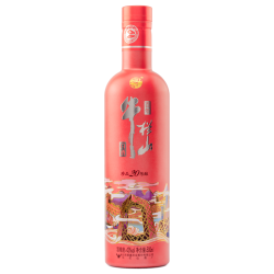 牛栏山 白酒 珍品陈酿20 国际流行色 浓香型纯粮酒厂直供口粮酒 送礼自饮 43%vol 500mL