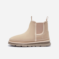 热风女鞋男鞋雪地靴加绒保暖棉鞋短靴厚底毛毛鞋博肯鞋拖鞋 41