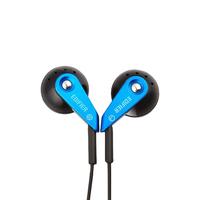 EDIFIER 漫步者 H185 平头塞入耳式有线耳机 电光蓝色 3.5mm