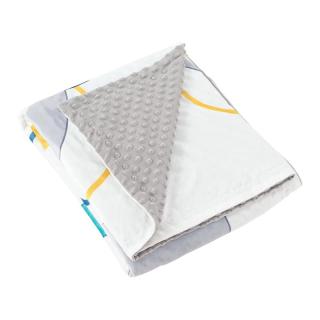 贝肽斯 豆豆毯婴儿盖毯春秋冬宝宝安抚豆豆被子儿童被子四季幼儿园