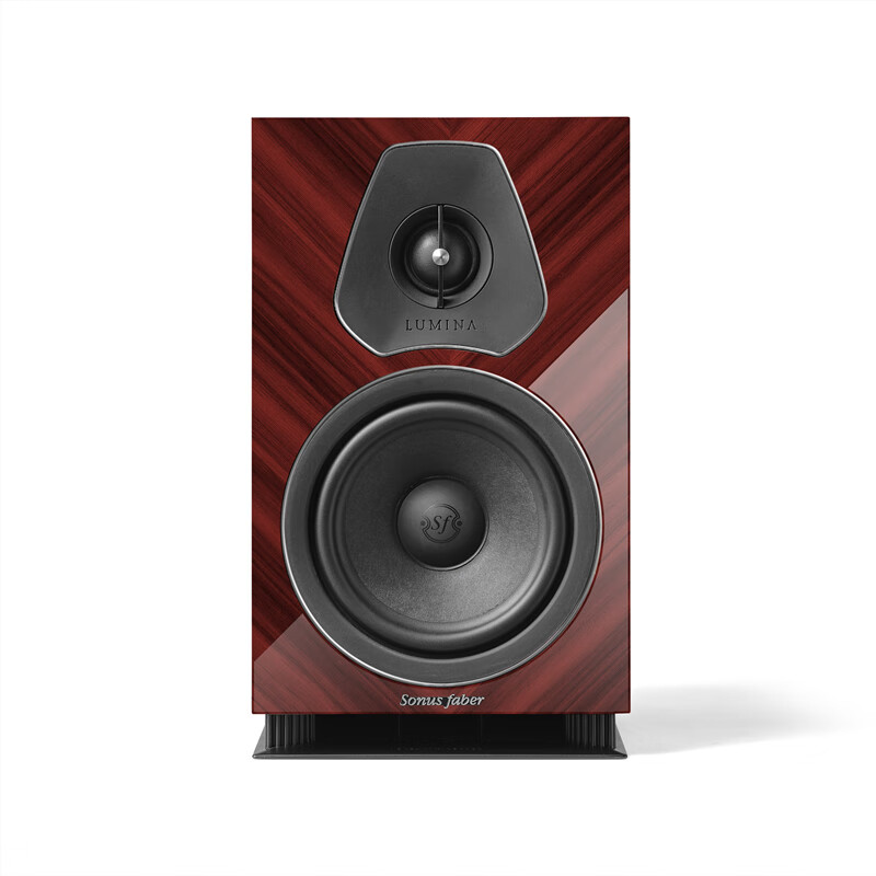  Sonus faber/势霸 手工制作 无源书架音箱  势霸红