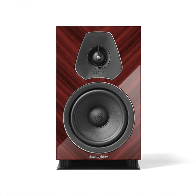  Sonus faber/势霸 手工制作 无源书架音箱  势霸红