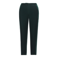 朗姿 秋季高腰丝绒裤子女高级感通勤女裤子职业通勤朗姿集团