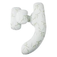 EMXEE 嫚熙 枕护腰侧睡托腹枕睡觉卧枕孕期便携式枕头UH型