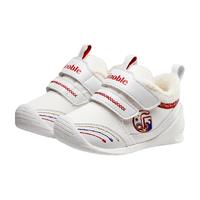 基诺浦（ginoble）儿童棉鞋23年冬8-18个月学步鞋加厚男女童机能鞋软底GB2143番茄红