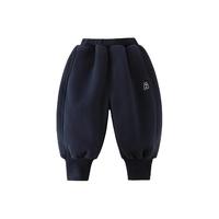 齐齐熊 男童加绒加厚裤子冬款儿童宝宝棉裤