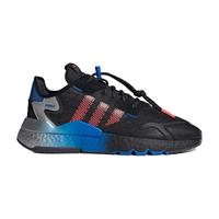 adidas 阿迪达斯 三叶草 NITE JOGGER 男子经典运动鞋 FW4275 1号黑色/闪光红/荣蓝/银金属 42
