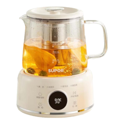 苏泊尔 1L 迷你养生杯 保温壶 米黄