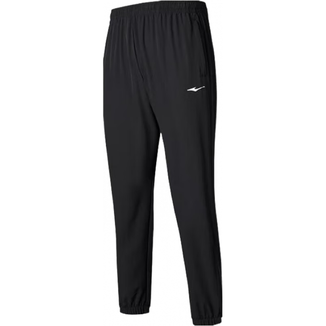 鸿星尔克 裤子男春季针织长裤舒适运动修身九分裤男51224102103 XL