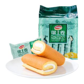 88VIP：达利园 糕点瑞士卷草莓派羊角包休闲零食即食早餐口袋面包小蛋糕