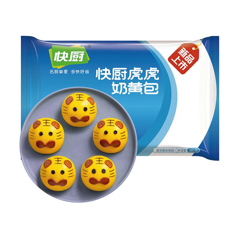 快厨 熊猫 豆沙包 12个 360g