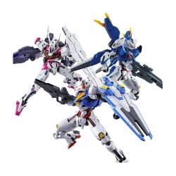 万代 HG 1/144 水星的魔女 风灵高达 主角机 AERIAL拼装模型男孩礼物