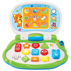 vtech 宝贝双语电脑 早教机幼儿 早教益智玩具英语学习宝宝电脑