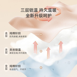 舒贝怡 婴幼儿夹棉保暖连体衣 新生儿睡衣套装