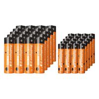 Doublepow 倍量 碳性电池一次性干电池适用遥控器等 5号电池20粒+7号20粒