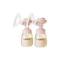 YOUHA 优合 双边吸奶器电动无痛按摩全自动孕妇母乳挤拔免手扶大吸力A2S