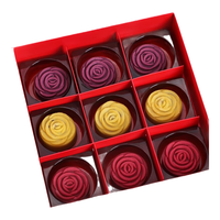 御茶膳房 IMPERIAL KITCHEN喜饼礼盒结婚订婚回礼婚礼中式糕点360g 【花开并蒂】玫瑰造型喜饼