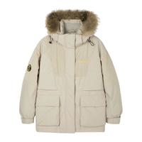 雪中飞 SNOWFLYING 2023雪中飞 SNOWFLYING秋冬新款潮流校园情侣男女短款毛领羽绒服