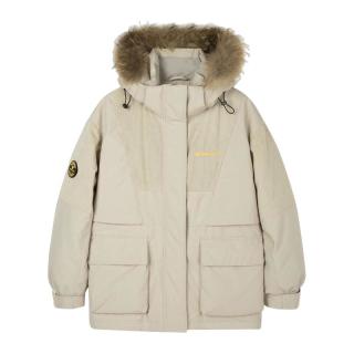 88VIP：雪中飞 2023雪中飞 SNOWFLYING秋冬新款潮流校园情侣男女短款毛领羽绒服