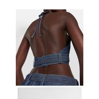 MIU MIU 缪缪 女士 精饰牛仔比基尼