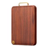 好管家菜板实木砧板家用切菜板乌檀木整木耐剁骨加厚案板擀面揉面板 【抗菌率99%整木】40*28*2.5cm 2-4人【乌檀整木】40*28*3cm