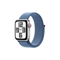 Apple 苹果 Watch SE 2023款 智能手表 GPS+蜂窝版 40mm 风暴蓝色 回环式运动型表带