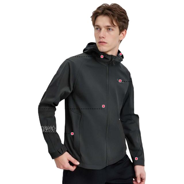 Rock Cloud 岩云 M1软壳衣 户外男防风防泼保暖外套冲锋衣内胆加绒登山服