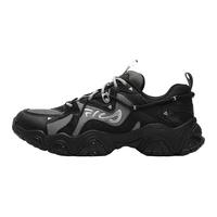 FILA 斐乐男鞋老爹鞋复古运动鞋休闲鞋猫爪鞋4代 烟灰/沥青灰-QA 41