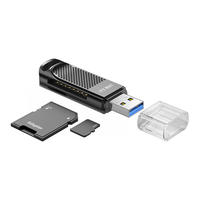 达而稳 USB读卡器相机sd卡tf卡二合一万能高速读取转换器行车记录仪内存储存卡手机电脑单反相机微单照片