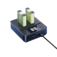 IIano 绿巨能 LIano 绿巨能 NB-13L 相机电池 3.6V 1010mAh 2粒 两电双充套装